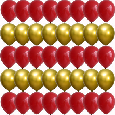 40/20 τεμ. 10 ιντσών Ρόδι κόκκινο κομφετί λατέξ μπαλόνια γάμου Globos Γενέθλια του Αγίου Βαλεντίνου Σπίτι Πρωτοχρονιάτικο πάρτι