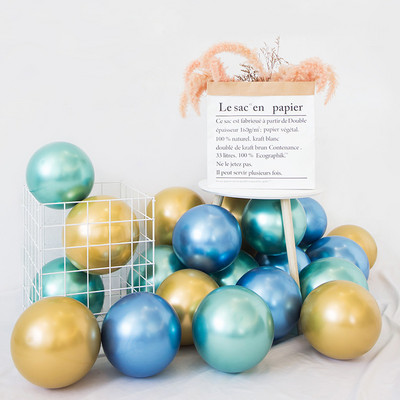 20 τμχ Μείγμα 10 ιντσών Χρυσό Ασημί Κόκκινο Μεταλλικό Γυαλιστερό Μεταλλικό Πέρλες Λάτεξ Μπαλόνια Διακόσμηση γάμου Ματ Globos Διακοσμήσεις για πάρτι γενεθλίων