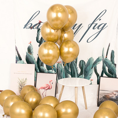 20 τμχ Μείγμα 10 ιντσών Χρυσό Ασημί Κόκκινο Μεταλλικό Γυαλιστερό Μεταλλικό Πέρλες Λάτεξ Μπαλόνια Διακόσμηση γάμου Ματ Globos Διακοσμήσεις για πάρτι γενεθλίων