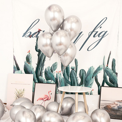 20 τμχ Μείγμα 10 ιντσών Χρυσό Ασημί Κόκκινο Μεταλλικό Γυαλιστερό Μεταλλικό Πέρλες Λάτεξ Μπαλόνια Διακόσμηση γάμου Ματ Globos Διακοσμήσεις για πάρτι γενεθλίων