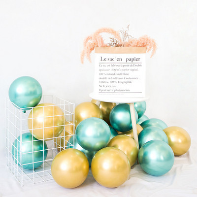 20 τμχ Μείγμα 10 ιντσών Χρυσό Ασημί Κόκκινο Μεταλλικό Γυαλιστερό Μεταλλικό Πέρλες Λάτεξ Μπαλόνια Διακόσμηση γάμου Ματ Globos Διακοσμήσεις για πάρτι γενεθλίων