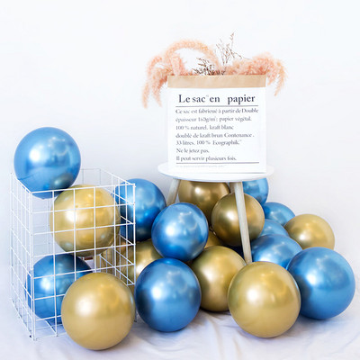 20 τμχ Μείγμα 10 ιντσών Χρυσό Ασημί Κόκκινο Μεταλλικό Γυαλιστερό Μεταλλικό Πέρλες Λάτεξ Μπαλόνια Διακόσμηση γάμου Ματ Globos Διακοσμήσεις για πάρτι γενεθλίων