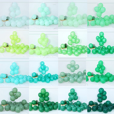 20/30/50Pcs 10 inča Avokado Macaron Zeleni lateks baloni Sretan rođendan Vjenčanje Baby Shower balon Dječje zračne kuglice Globos