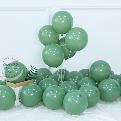 20/30/50 bucăți 10 inch avocado macaron baloane din latex verde, petrecere de aniversare, nuntă, balon pentru baby shower, bile de aer pentru copii