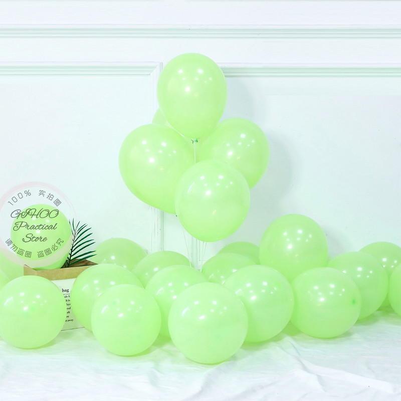 20/30/50 bucăți 10 inch avocado macaron baloane din latex verde, petrecere de aniversare, nuntă, balon pentru baby shower, bile de aer pentru copii