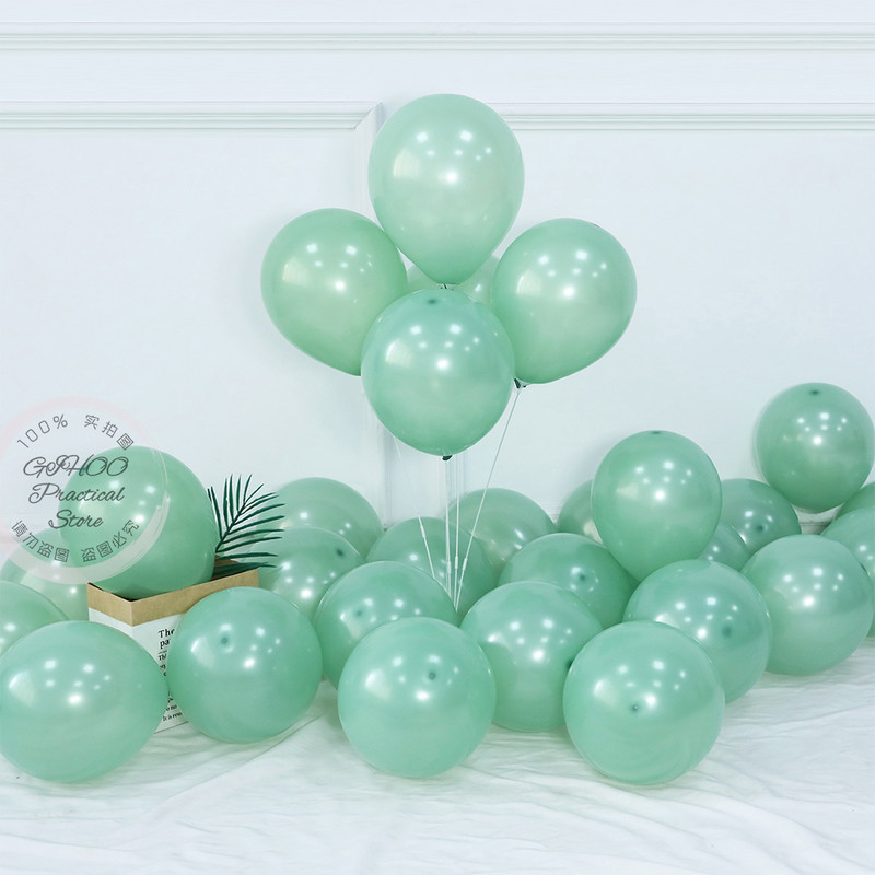 20/30/50 bucăți 10 inch avocado macaron baloane din latex verde, petrecere de aniversare, nuntă, balon pentru baby shower, bile de aer pentru copii
