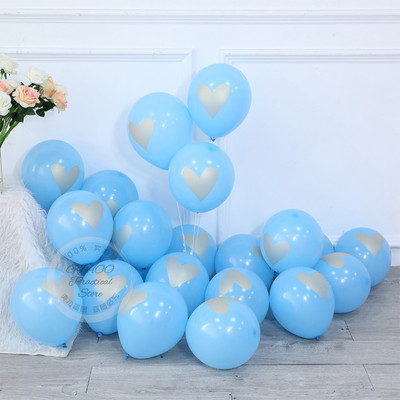 20/30/50 τεμ. 10 ιντσών μελάνι μπλε λατέξ μπαλόνια Χρόνια πολλά Διακόσμηση γάμου για πάρτι για μωρά Μπαλόνι ντους μωρού Its A Boy Air Ball Globos