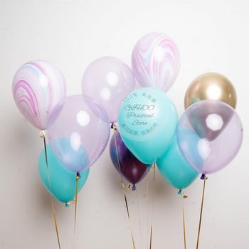 1 σετ Mix Metallic Balloons Heart Star Χρυσό Κομφετί Μπαλόνι Διακόσμηση πάρτι γενεθλίων Παιδικές μπάλες αέρα για ενήλικες Globos Διακόσμηση γάμου