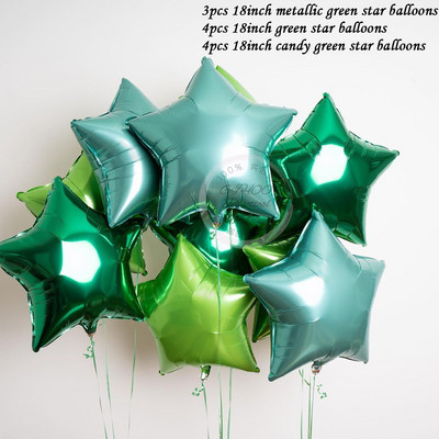 1 set amestec de baloane metalice inimă stea aur confetti baloane decorare petrecere de aniversare copii adulți bile de aer Globos decor nuntă