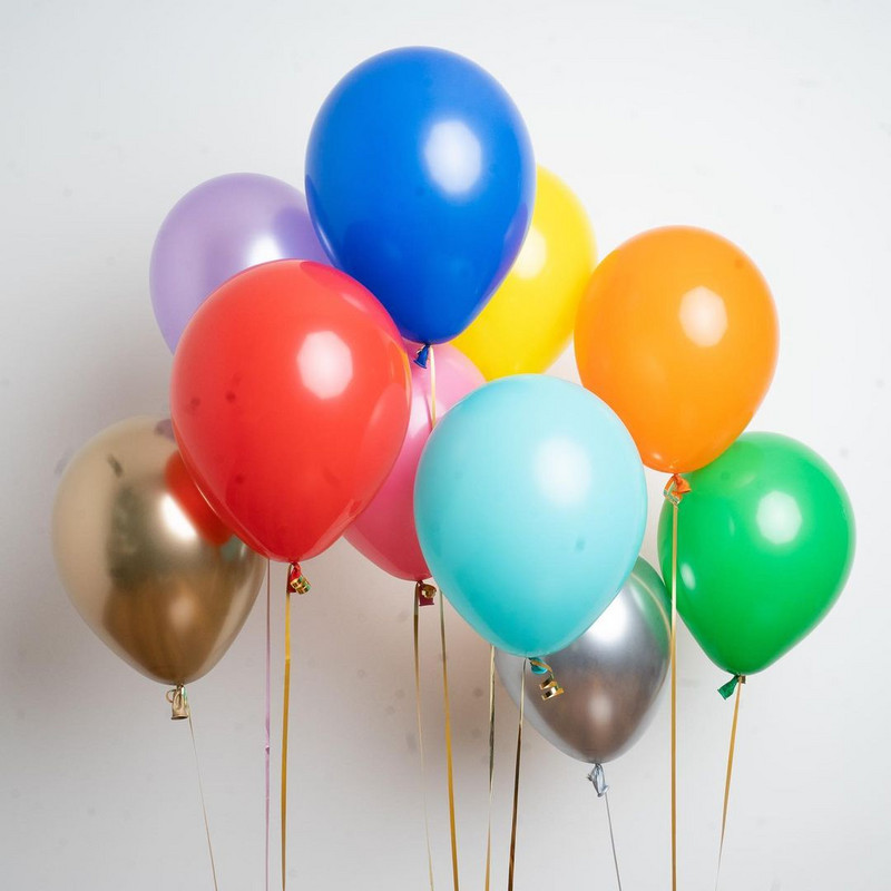 1 set amestec de baloane metalice inimă stea aur confetti baloane decorare petrecere de aniversare copii adulți bile de aer Globos decor nuntă