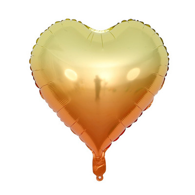 1PC Star&Heart 18/22 inch Metal 4D Disco Gradient Color Balon Decoratune pentru petrecerea de naștere de nuntă Baby Shower Recuzită foto