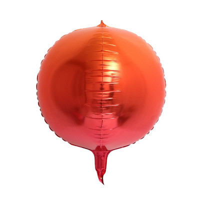 1PC Star&Heart 18/22 inch Metal 4D Disco Gradient Color Balon Decoratune pentru petrecerea de naștere de nuntă Baby Shower Recuzită foto