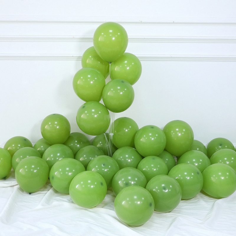 1 szett flamingó fóliás léggömb 10 hüvelykes avokádó zöld latex léggömbök hawaii trópusi nyári partikellékek születésnapi parti dekoráció
