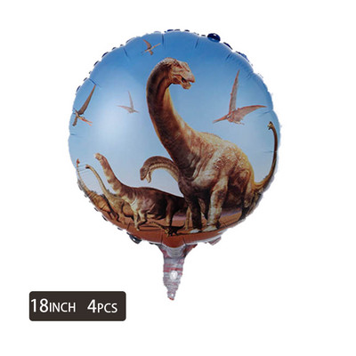 1 kom. Veliki 4D sastavljeni baloni od folije hodajućih dinosaura Jurski svijet Životinje iz džungle Rođendanski ukrasi za dječje zabave Dječačka igračka