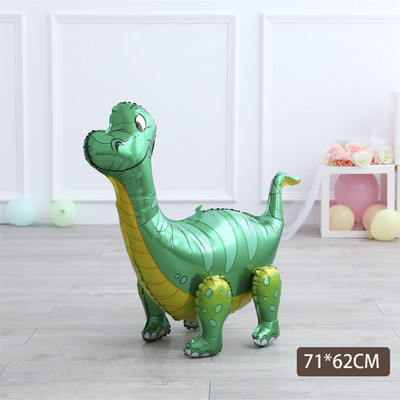 1 kom. Veliki 4D sastavljeni baloni od folije hodajućih dinosaura Jurski svijet Životinje iz džungle Rođendanski ukrasi za dječje zabave Dječačka igračka