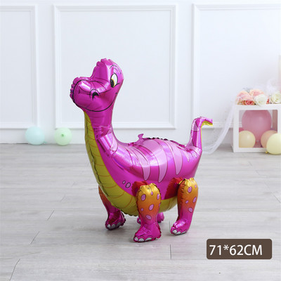 1 kom. Veliki 4D sastavljeni baloni od folije hodajućih dinosaura Jurski svijet Životinje iz džungle Rođendanski ukrasi za dječje zabave Dječačka igračka