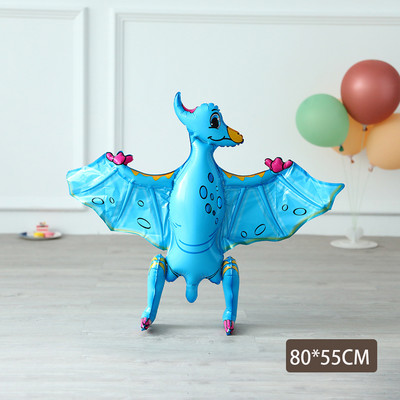 1 kom. Veliki 4D sastavljeni baloni od folije hodajućih dinosaura Jurski svijet Životinje iz džungle Rođendanski ukrasi za dječje zabave Dječačka igračka