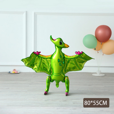 1 kom. Veliki 4D sastavljeni baloni od folije hodajućih dinosaura Jurski svijet Životinje iz džungle Rođendanski ukrasi za dječje zabave Dječačka igračka