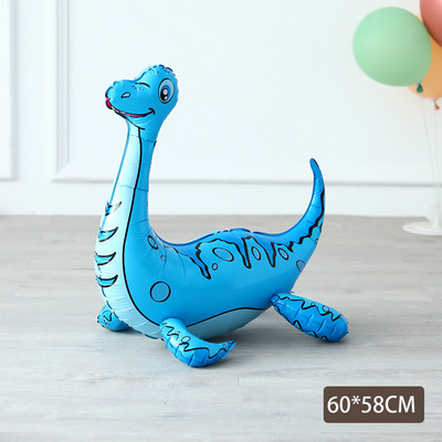 1 kom. Veliki 4D sastavljeni baloni od folije hodajućih dinosaura Jurski svijet Životinje iz džungle Rođendanski ukrasi za dječje zabave Dječačka igračka