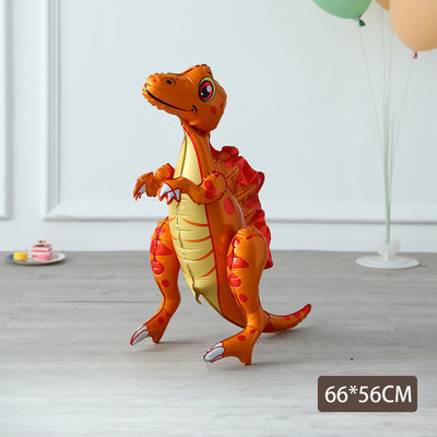 1 kom. Veliki 4D sastavljeni baloni od folije hodajućih dinosaura Jurski svijet Životinje iz džungle Rođendanski ukrasi za dječje zabave Dječačka igračka