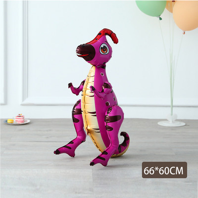1 kom. Veliki 4D sastavljeni baloni od folije hodajućih dinosaura Jurski svijet Životinje iz džungle Rođendanski ukrasi za dječje zabave Dječačka igračka