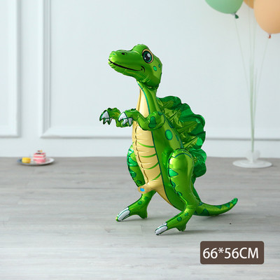 1 kom. Veliki 4D sastavljeni baloni od folije hodajućih dinosaura Jurski svijet Životinje iz džungle Rođendanski ukrasi za dječje zabave Dječačka igračka