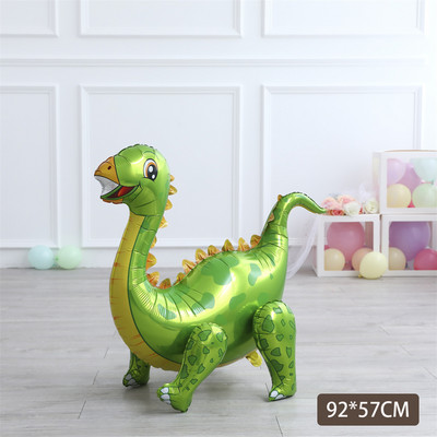 1 kom. Veliki 4D sastavljeni baloni od folije hodajućih dinosaura Jurski svijet Životinje iz džungle Rođendanski ukrasi za dječje zabave Dječačka igračka
