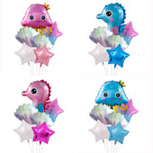 6 τμχ Under Sea Ocean World Balloons Animal Jellyfish Octopus Sea Party Theme Παιδικό πάρτι γενεθλίων Διακόσμηση για ντους μωρού