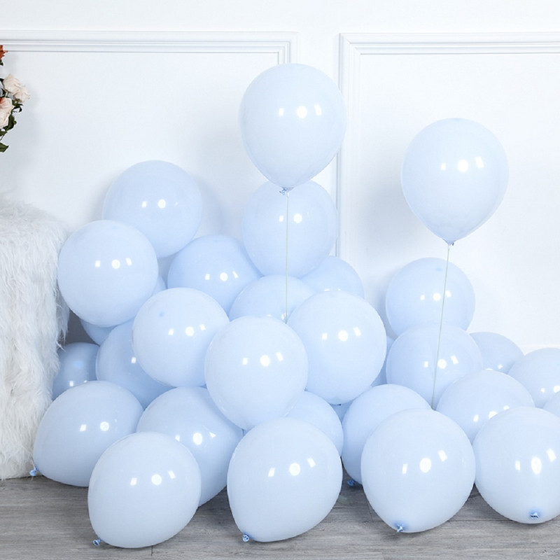 1 készlet nagy fehér hattyú flamingó lufi Macaron rózsaszín kék zöld latex golbos boldog születésnapi partihoz esküvői dekoráció gyerekjáték