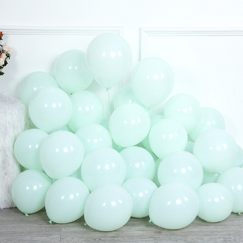 1 készlet nagy fehér hattyú flamingó lufi Macaron rózsaszín kék zöld latex golbos boldog születésnapi partihoz esküvői dekoráció gyerekjáték