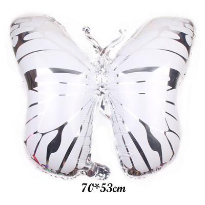 1 tk värviline liblikas alumiiniumkile õhupall Palju õnne sünnipäevaks ühe aasta vanused peokaunistused vabas õhus