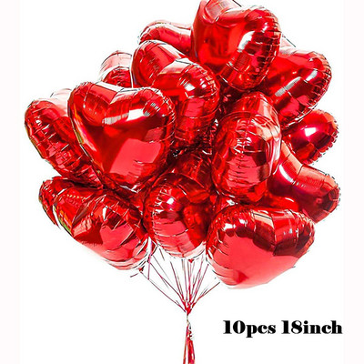 Sarkana sirds romantiska Priecīgu Valentīna dienu es tevi mīlu spāņu Te Amo folija balons kāzu gadadiena piedāvājums vienošanās dekors