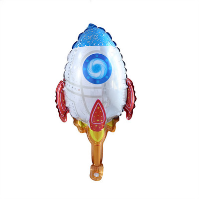 10 бр. Карикатура Автомобил Алуминиево фолио Балони Влак Пожарна кола Танк Подводница Моторна лодка Балон Парти за рожден ден Декорация за бебешки душ