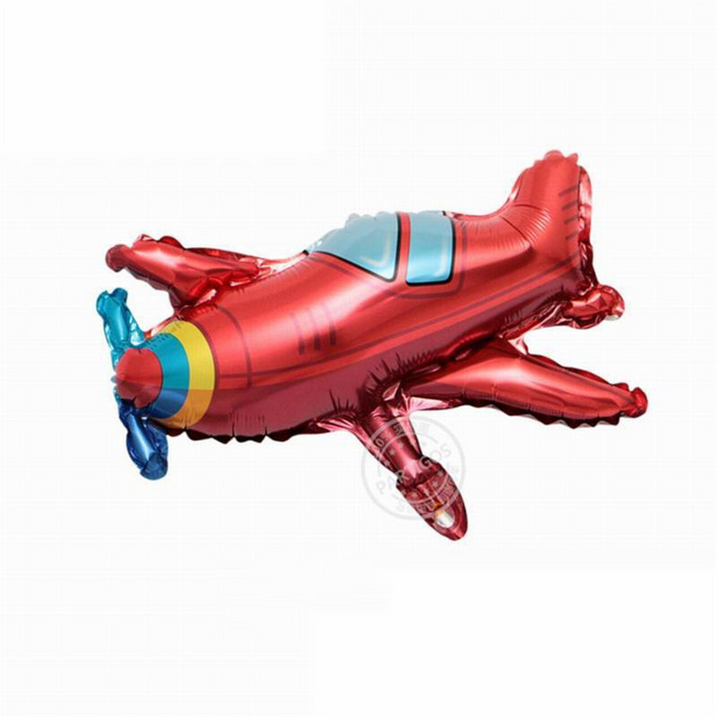 10 бр. Карикатура Автомобил Алуминиево фолио Балони Влак Пожарна кола Танк Подводница Моторна лодка Балон Парти за рожден ден Декорация за бебешки душ