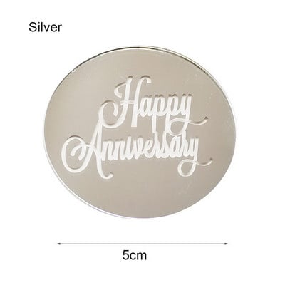 INS New Happy Birthday Cake Topper Acrilic Gold Birthday Oh Baby Cupcake Topper pentru Baby Shower Decoratiuni pentru Tort