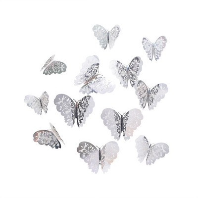 12 tk Kunstlik liblikas palju õnne sünnipäevaks tordipealne Kuldne 3D liblikad koogipealsed pulmapeo küpsetamiseks magustoidu kaunistamiseks