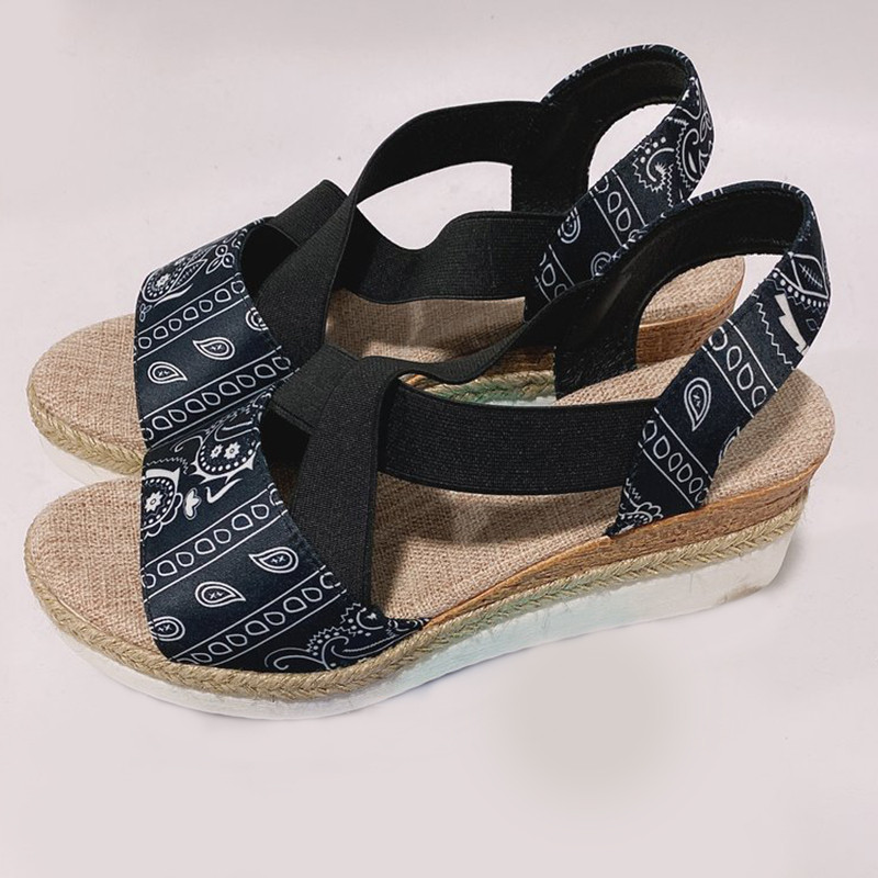 2022 Sandale cu pane pentru femei Sandale Roma retro cu bretele încrucișate Sandale cu platformă de vară cu vârf deschis Pantofi pentru femei Sandalias Mujer