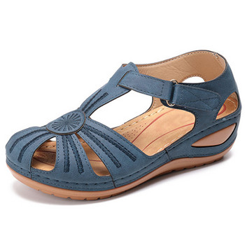 Дамски сандали Нови летни обувки Дамски обувки с меко дъно на клинове за жени Сандали на платформа Гладиаторски токчета Sandalias Mujer