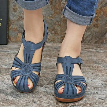 Дамски сандали Нови летни обувки Дамски обувки с меко дъно на клинове за жени Сандали на платформа Гладиаторски токчета Sandalias Mujer