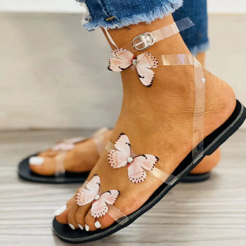 2022 нови летни дамски обувки дамски сандали бели цветя плоски сандали дамски бохемски ежедневни плажни обувки дамски