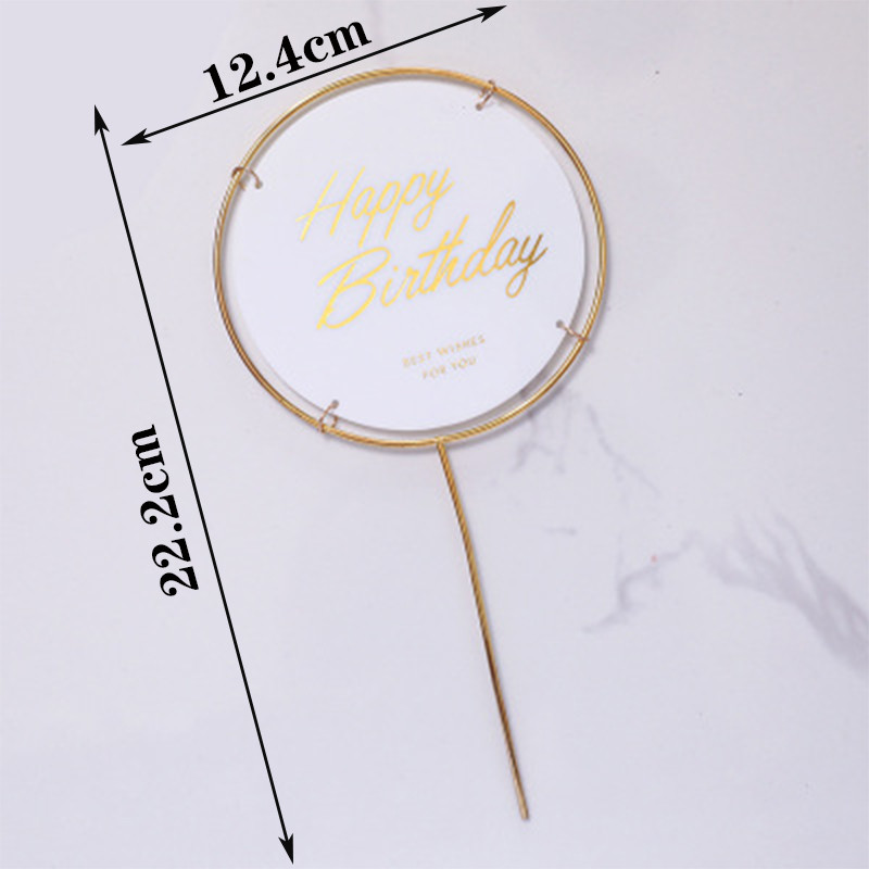 Violetinė rožinė drugelio torto puošmena Happy Birthday torto viršelis, rankų darbo dažytas vestuvių gimtadienio vakarėliui Kūdikių dušas