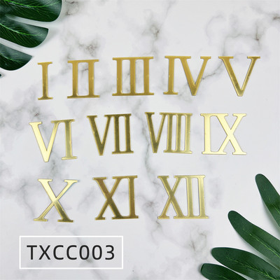 Zelta spoguļa akrila kūkas dekorācija Daudz laimes dzimšanas dienā Lielo angļu burtu komplekts Kāzu ballītes kūkas virsmaizīte cupcake ieliktnis karodziņš