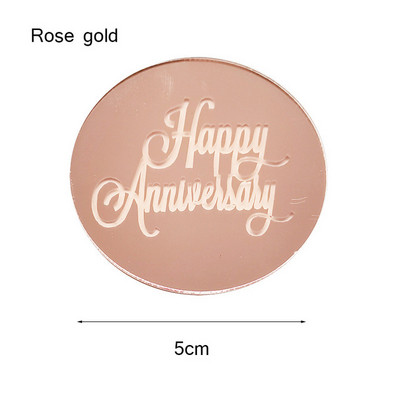 INS Új Boldog Születésnapi Tortafedő Akril Arany Születésnapi Ó Baby Cupcake Topper Baby Showerhez Születésnapi Party tortadíszek