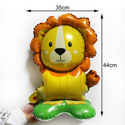 Baby Shower Safari Jungle Animals Θέμα Cupcake Toppers Forest Θέμα για πάρτι γενεθλίων για παιδιά και ενήλικες Διακόσμηση πάρτι