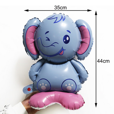 Baby Shower Safari Jungle Animals Θέμα Cupcake Toppers Forest Θέμα για πάρτι γενεθλίων για παιδιά και ενήλικες Διακόσμηση πάρτι