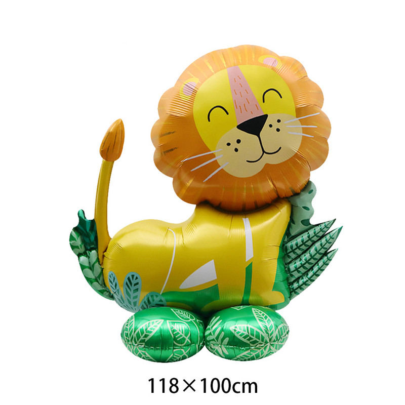 Baby Shower Safari Jungle Animals Θέμα Cupcake Toppers Forest Θέμα για πάρτι γενεθλίων για παιδιά και ενήλικες Διακόσμηση πάρτι