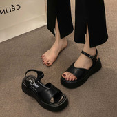 Γυναικεία Σανδάλια Σχεδιαστής Μόδας Μαλακό πάνελ Γυναικεία Comfort Flat ανοιχτά παπούτσια παραλίας Γυναικεία σανδάλια πλατφόρμας Zapatos Mujer