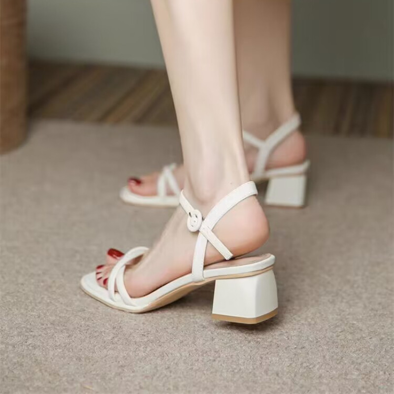 Női divattervező magassarkú szandál nyári luxus női szexi bankett elegáns gladiátor szandál Zapatos De Mujer