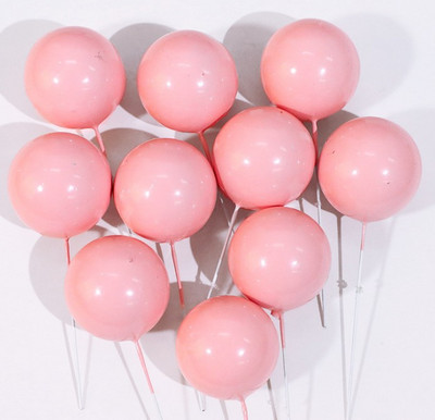 10 vnt. torto apmušalas auksinis sidabrinis rutulys su gimtadieniu torto kepurėlė „pasidaryk pats“ keksiukų vėliavėlė Vestuvių dekoras Kalėdų rutulio gimtadienio papuošimas