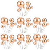 42 de bucăți bile pentru decorațiuni pentru tort pentru inserții pentru tort, bile pentru aniversare, bile de spumă, pentru inserții pentru tort, pentru decorare, accesoriu pentru tort